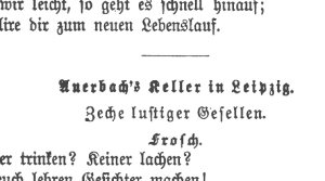 Historisches Original (Goethes Faust)